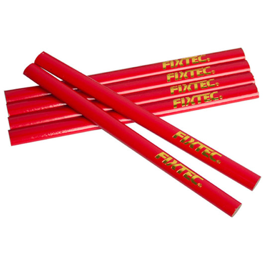 Carpenters Pencil Set 12 Pieces (red color)