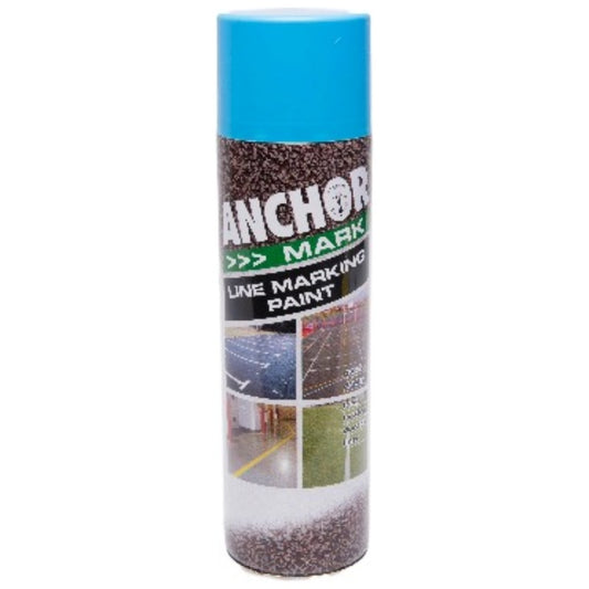 Anchor Line Marking Paint Spary Blue 500g
