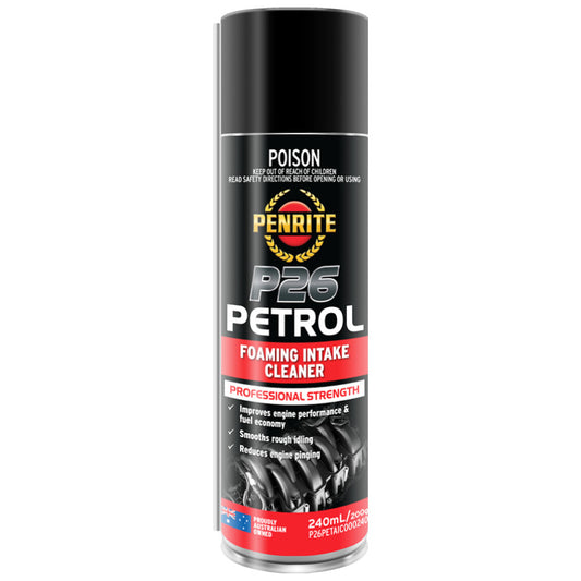 Penrite P26 Petrol Foaming Intake Cleaner 240ml