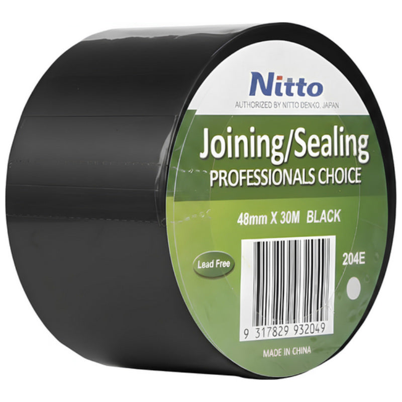 Nitto Premium Black PVC Duct Tape 48mm – 30M Roll