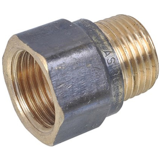 Metforge Adaptor Brass MI x FI 20mm (Lead Free)