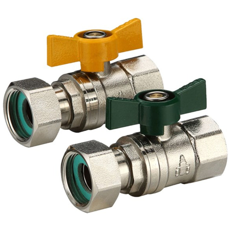 Logi Valve Water & Gas Isolation Valve Kit 20FI x 20SN (Lead Free)