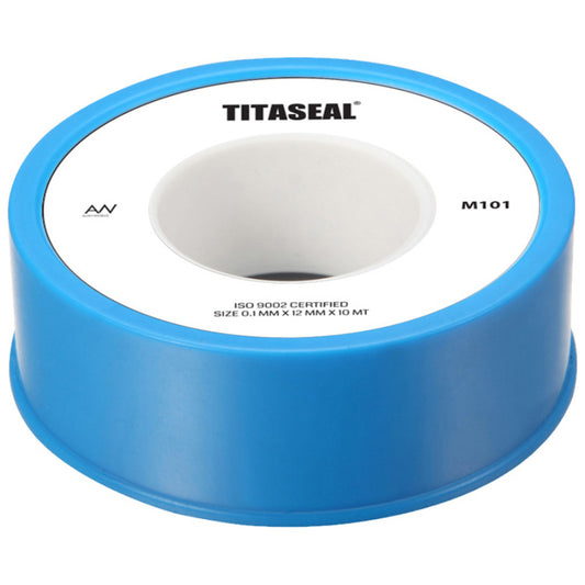 Titaseal White PTFE Tape for Water 12mm - 10M Roll