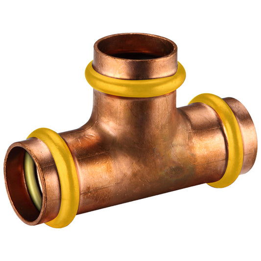 Metpress Tee Equal Gas DN15