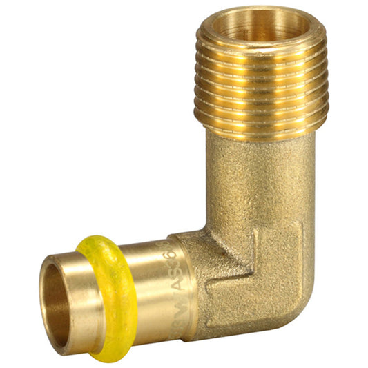 Metpress Elbow 90 Degree Male Gas DN20 x 3/4MI