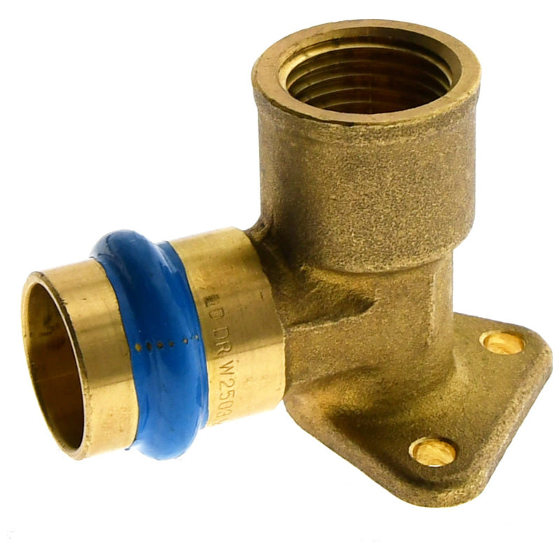 Metpress Back Plated Elbow DN20 x 15FI (Lead Free)