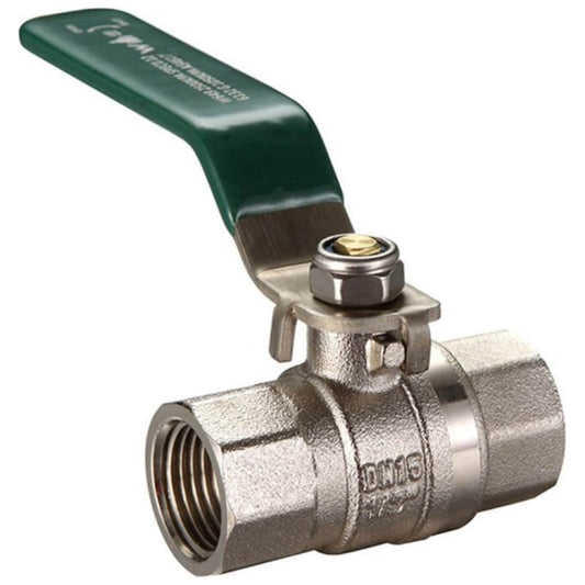 Logi Valve Dual Approved Ball Valve Lever Handle FI x FI 15mm (Lead Free)