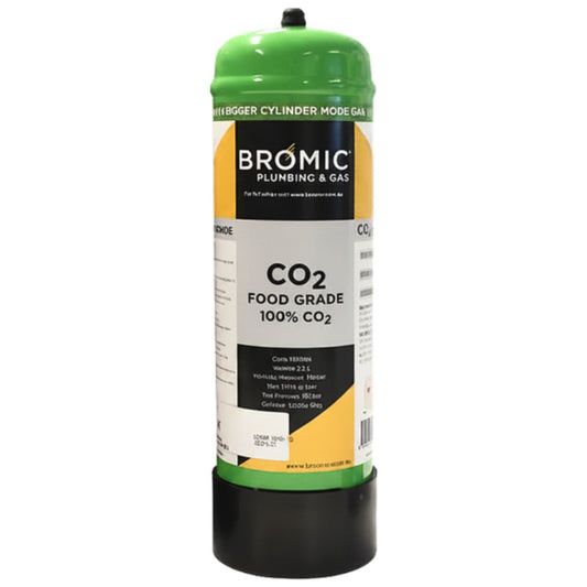 Bromic Food Grade C02 Cylinder 2.2L