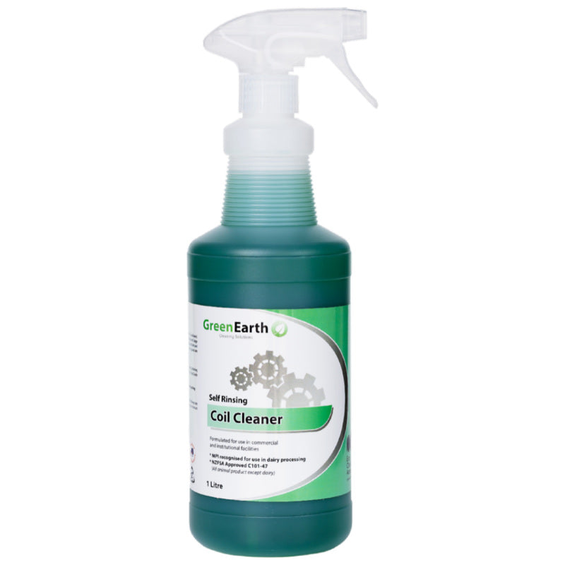 GreenEarth Evaporator Coil Cleaner Self‑Rinsing Concentrate 1L