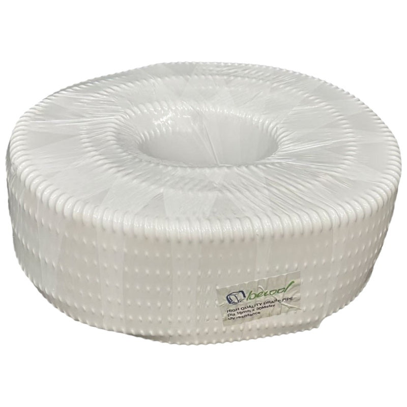 Drain Hose Continuous Flexible Corrugated Roll 30M