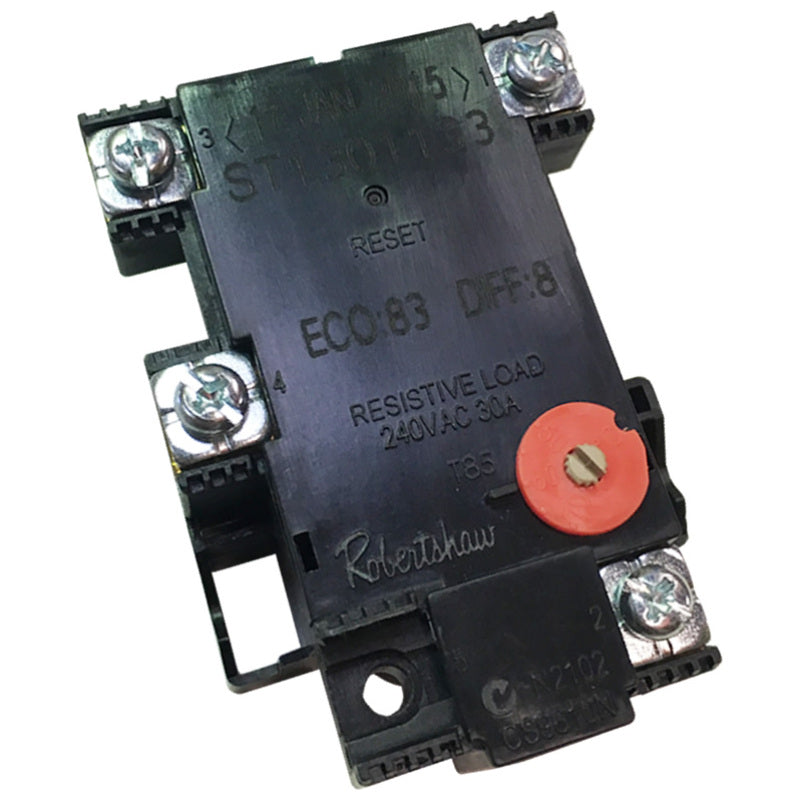Robertshaw ST13-70K Surface Mount Solar Hot Water Thermostat Kit 50-70°C (ST1301133)