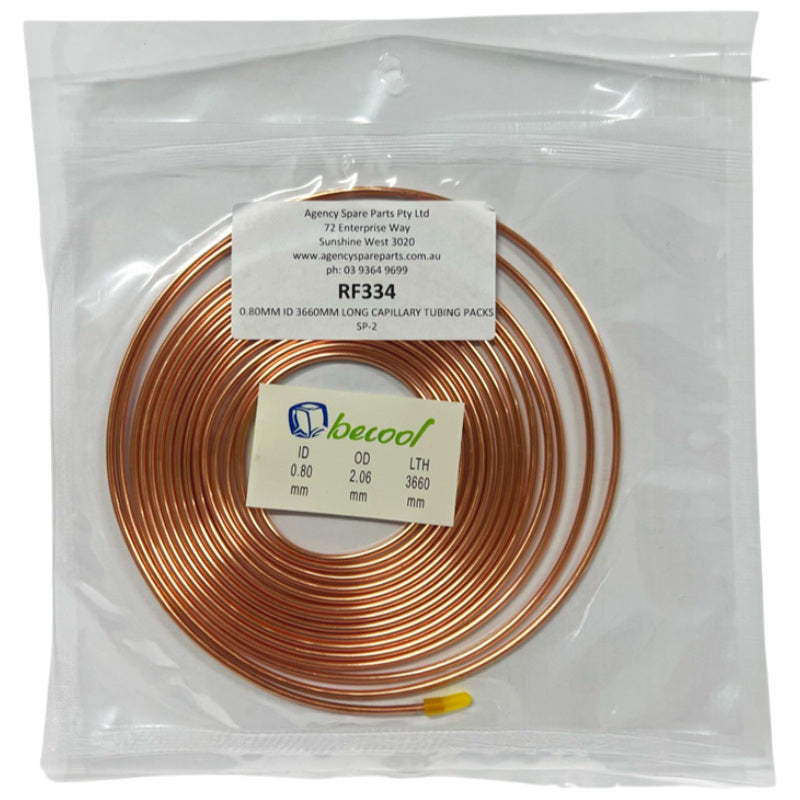 0 8mm ID × 3660mm Capillary Tubing Pack SP-2