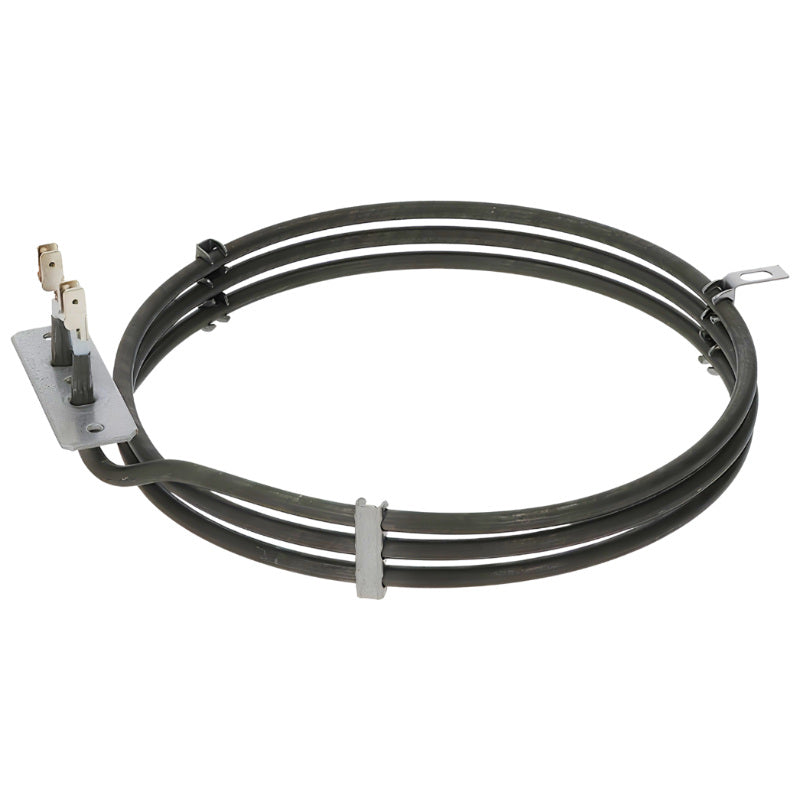 Fan Forced Oven Element 190mm 2700W (Bolt‑On) – Suits Smeg, Omega & Whirlpool (806890656 / 806890386)