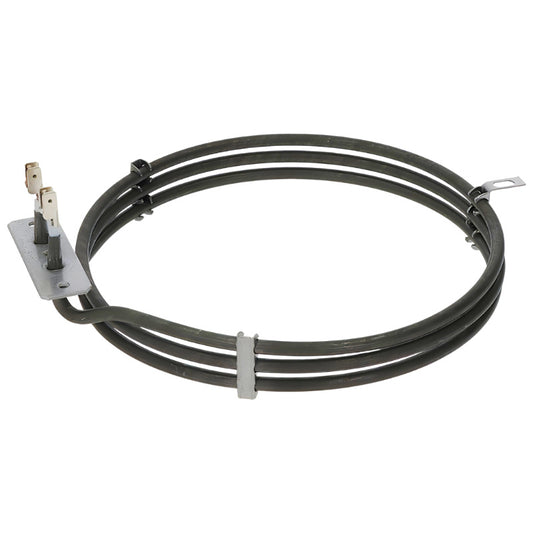 Fan Forced Oven Element 190mm 2700W (Bolt‑On) – Suits Smeg, Omega & Whirlpool (806890656 / 806890386)