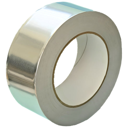 Aluminium HVAC Ducting Foil Tape 50mm x 40‑Microns – 45M Roll