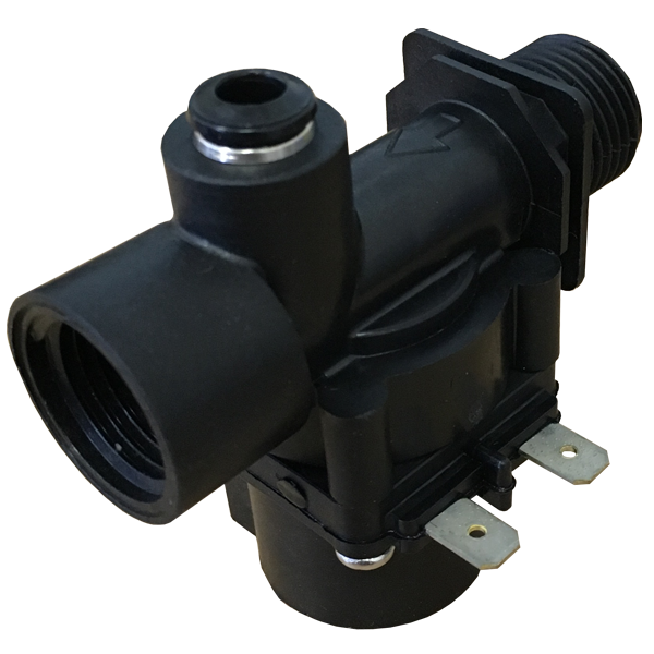 Valve Climate Tech Type 24v - 1/2 x 1/2 BSP - 6mm Straight Tube Fitting