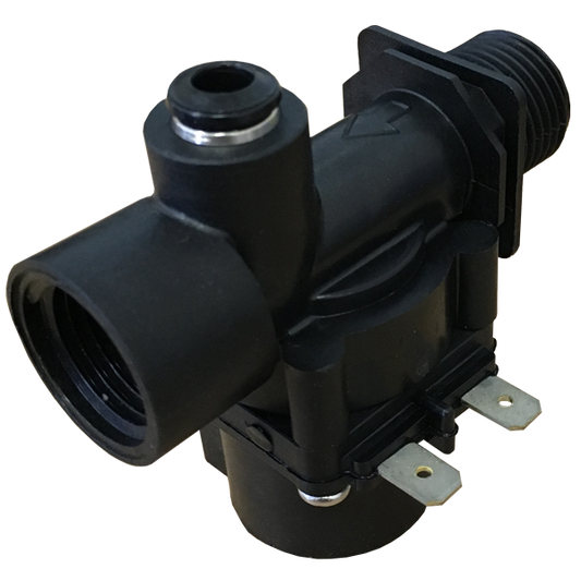 Valve Climate Tech Type 24v - 1/2 x 1/2 BSP - 6mm Straight Tube Fitting