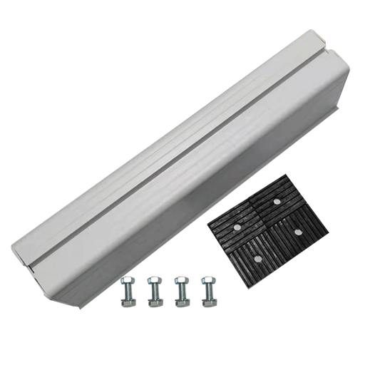 MOUNTING BLOCK 450mm - 2 BLOCKS 4 RUBBERS 4 BOLTS 4 END CAPS (10)