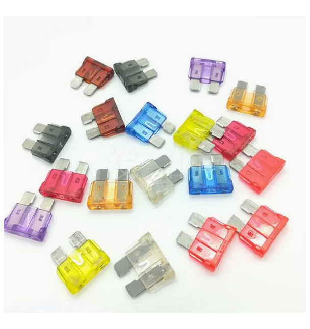 ATC PC Material Fuse Pack (10 pieces per rating) - 8 varieties supplied from 3A to 30Amp