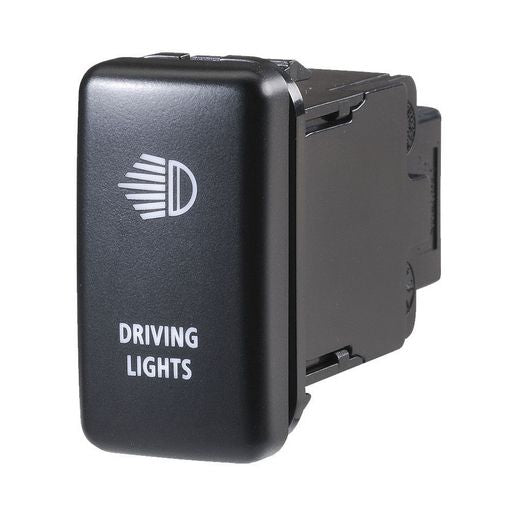 DRIVING LIGHT SWITCH SUITS MITSUBISHI 12V 3A TRITON CHALLENGER & PAJERO 2009 - 2015