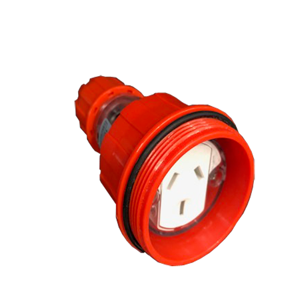WEATHER PROOF PLUG WITH THREAD 10A
