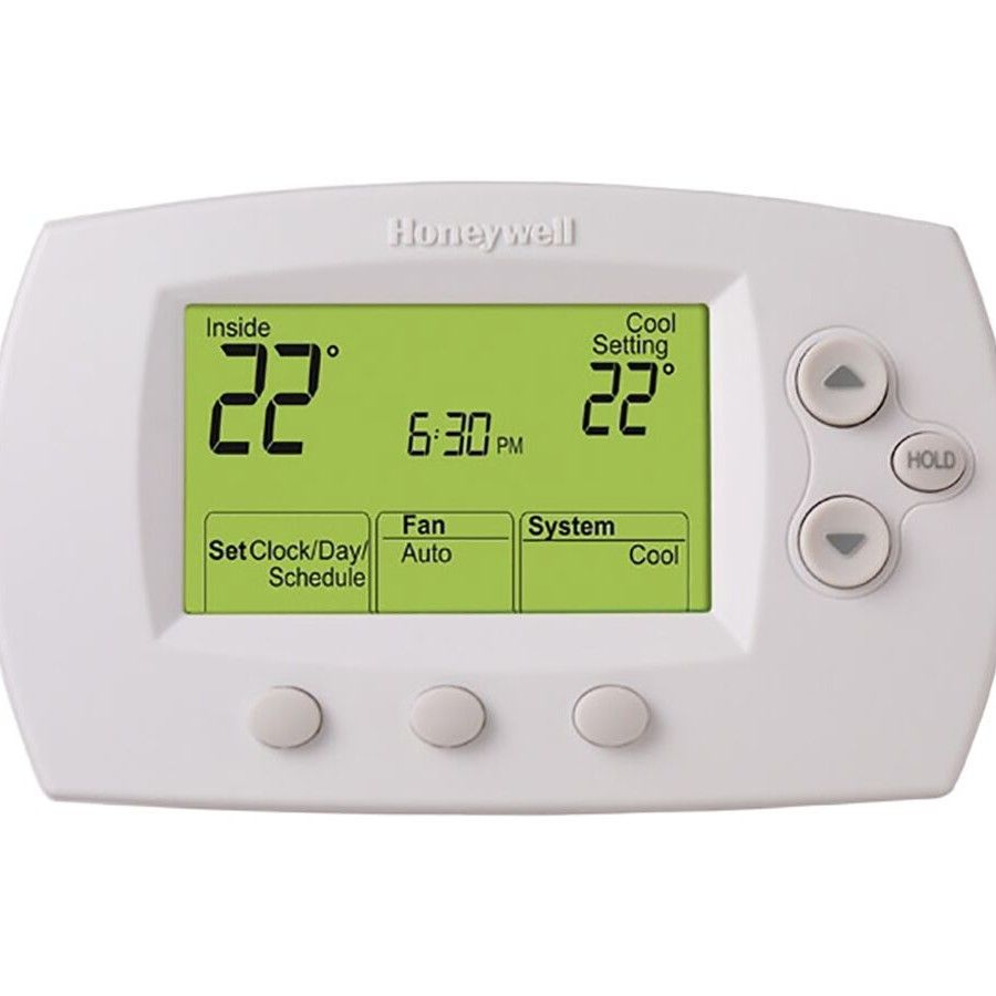 Honeywell Focus Pro 6000 Programmable Thermostat 1H/1C Heat pump 1H/1C Conventional 24V