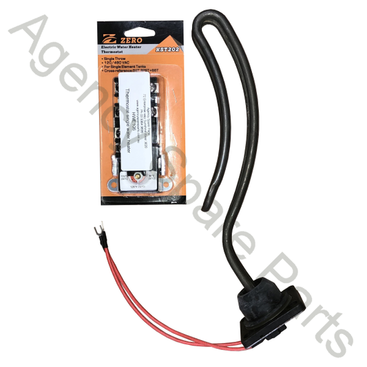 3.6KW BOLT ON INCOLOY ELEMENT WITH THERMOSTAT INCLUDED