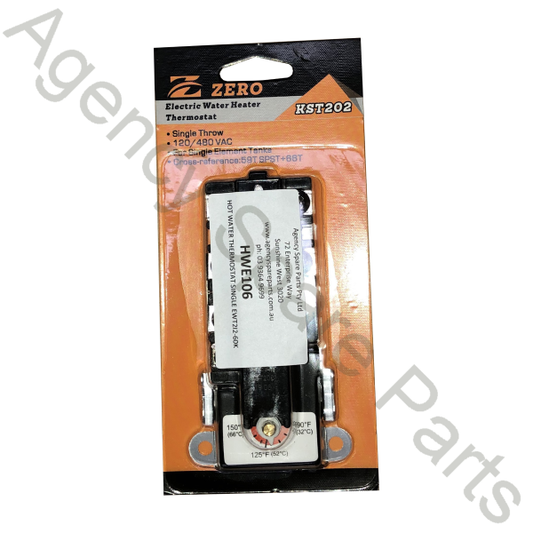 HOT WATER THERMOSTAT SINGLE EWT2I2-60K