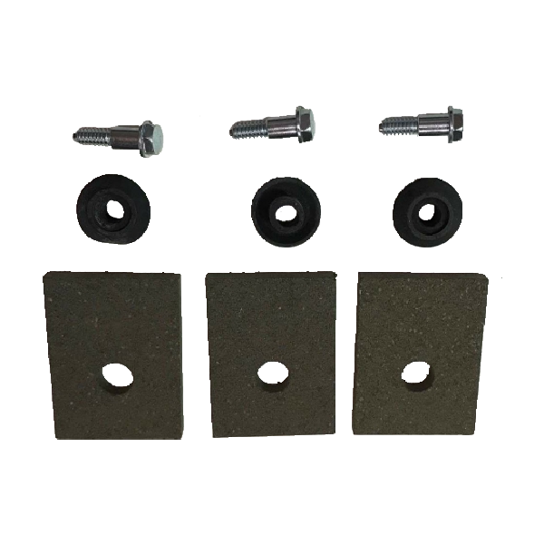 BRAKE PAD KIT - 1 hole