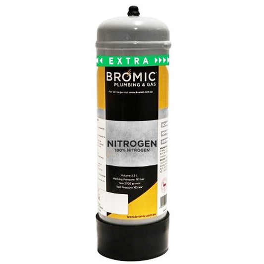 Bromic Nitrogen Mix Food Grade Cylinder 2.2L