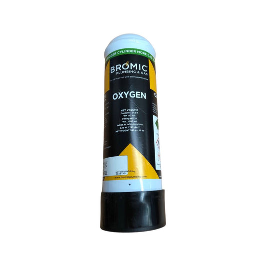 OXYGEN BOTTLE NONREFILL 2.2Lt