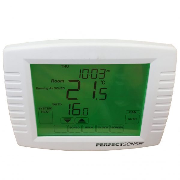 Robert Shaw 1H/1C touchscreen thermostat