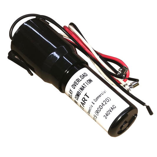 3 IN 1 OVERLOAD 1/4 HP START CAPACITOR