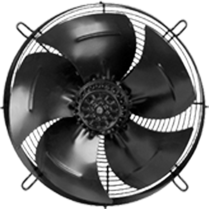 AXIAL FAN 400mm - 200w 1350 RPM - Suction