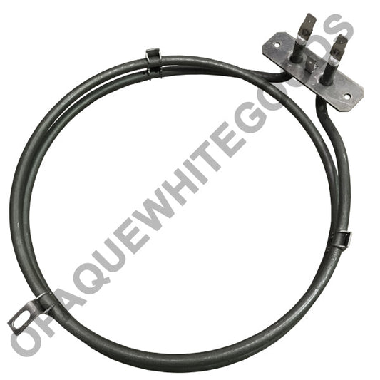 Fan Forced Oven Element 2400w suits Smeg, Blanco, Euro (with bolts)  OO655XA