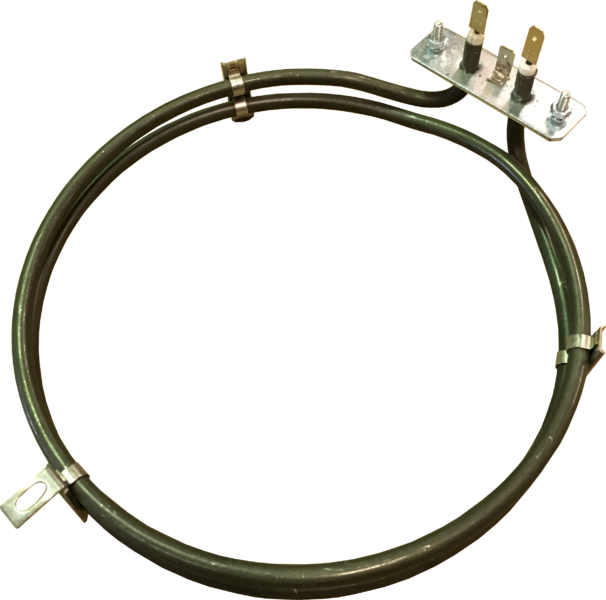 FAN FORCED OVEN ELEMENT Ð190mm diameter 2400W Ð Suits Smeg, Blanco, Euro (with bolts)