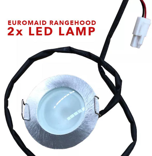 2 x BAUMATIC EUROMAID RANGEHOOD LED LIGHT ASSY SE285pair