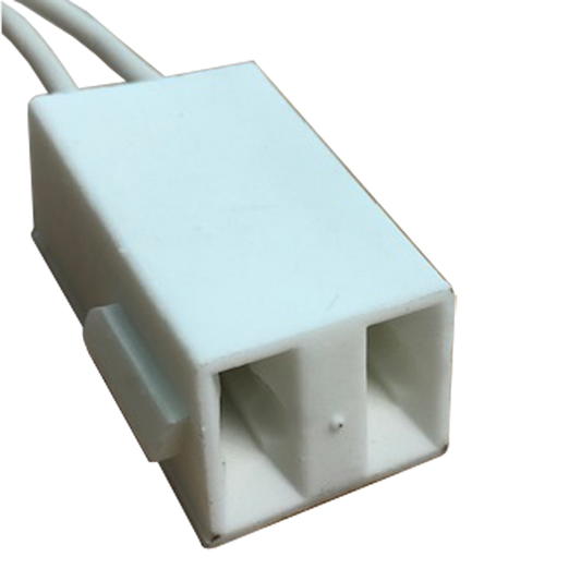 SOCKET WITH WIRE LONG WHITE  SUITS WESTINGHOUSE: PAJ8O4W*07