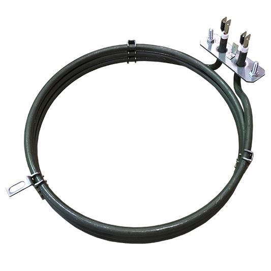 FAN FORCED OVEN ELEMENT - 190mm diameter 2700W – 3000w Suits Smeg (short neck with bolts) - 806890386