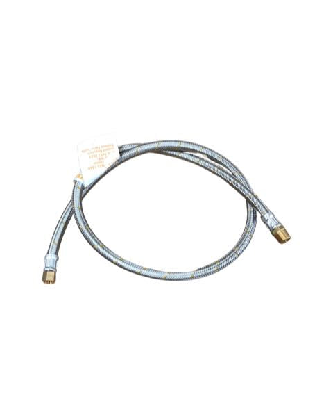 10HSW1200 1/4 BSP FC x 3/8 BSP M stainless steel hose