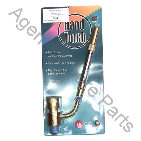 Mapp Gas Welding Torch Swirl Flame Brazing Gun