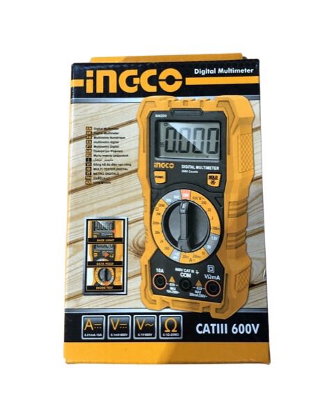 MULTIMETER 1999 COUNTS LCD DISPLAY BACK LIGHT 200mV/2V/20V/200V/600V AC 200V/600V DC AND OHMS