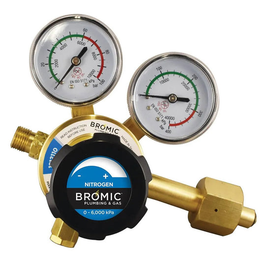 Bromic Nitrogen Regulator with Max Outlet Pressure of 6000 kPa