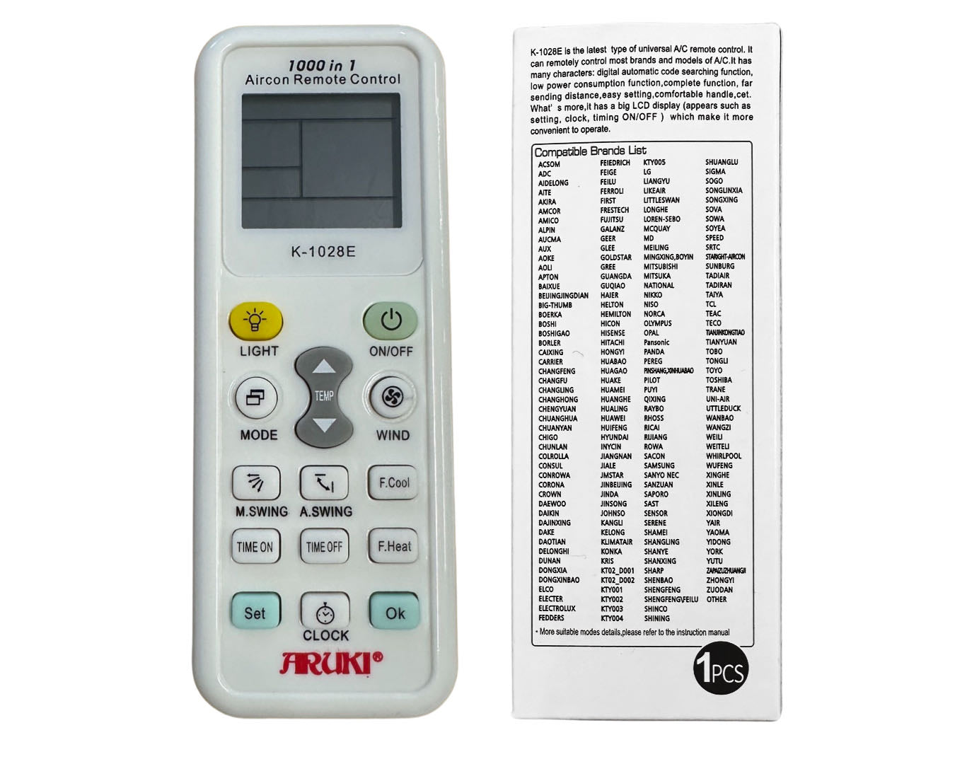 Universal Airconditioner Remote Control