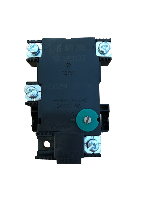 SURFACE MOUNT THERMOSTAT 50-70c ST12-70K GREEN