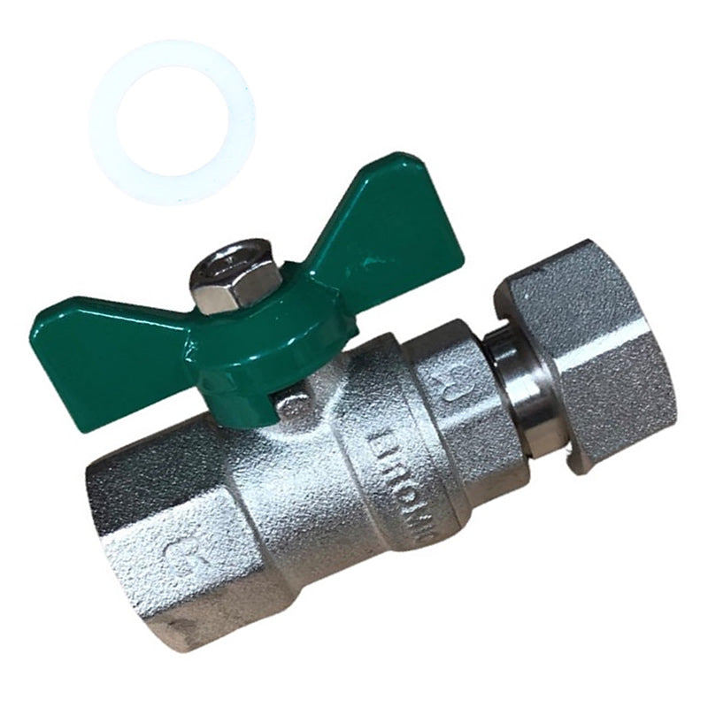 Bromic Water T-Handle Loose Nut Ball Valve