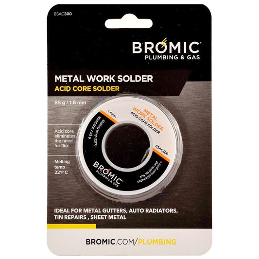 Bromic Electrical Rosin Core Solder 85G 1.6MM