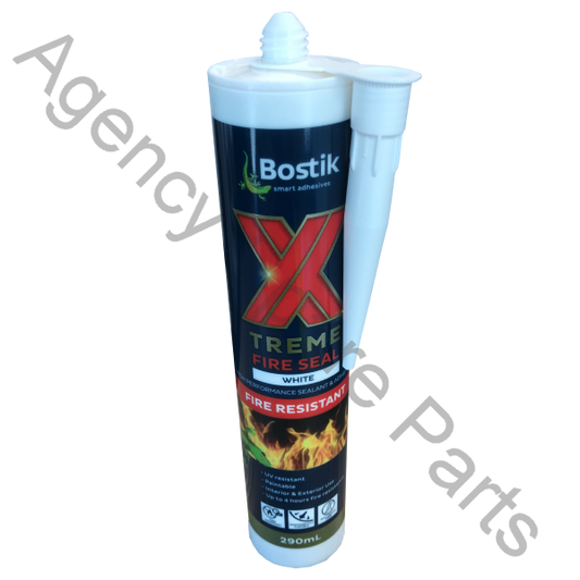 NLA BOSTIK FIRE SEAL SILICONE 290ML CARTRIDGE
