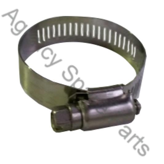 HOSE CLAMP 30-45mm CAD PLATED